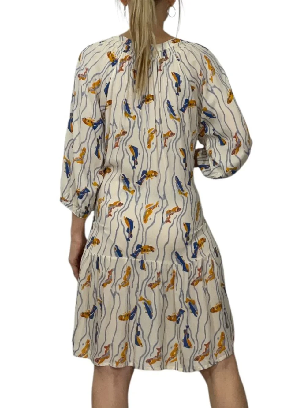 Natalie Martin Mini Dress M Pisces Print